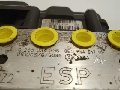 Peça sobressalente para automóvel em segunda mão abs por audi a4 avant (8e) 2.0 tdi referências oem iam 8e0614517bf 0265234336 8e0910517h