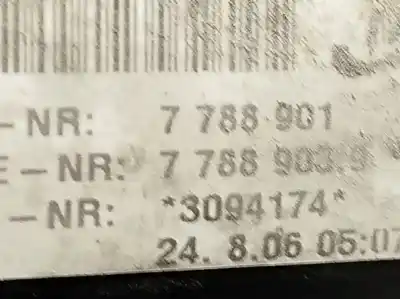 Peça sobressalente para automóvel em segunda mão radiador de água por bmw 3 (e90) 320 d referências oem iam 7788903  17117788903