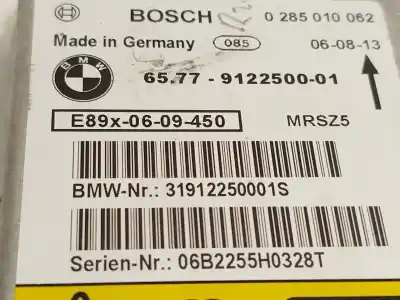 Second-hand car spare part airbag control unit for bmw 3 (e90) 320 d oem iam references 65779122500 0285010062 