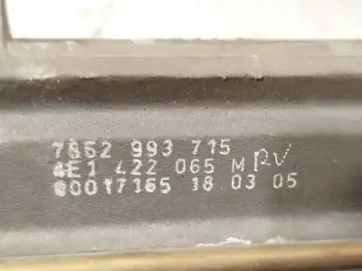 Second-hand car spare part steering rack for audi a8 d3 (4e2, 4e8) 3.0 tdi quattro oem iam references 4e1422065m  4e1422052cx
