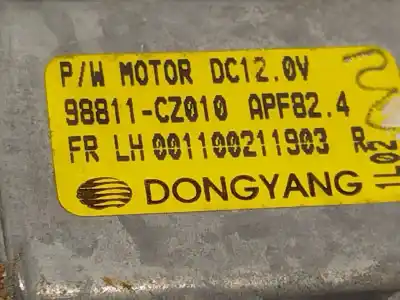 Автозапчастина б/у регулятор вікна передній лівий для ssangyong korando (ck) 2.0 e-xdi посилання на oem iam 98811cz010a  