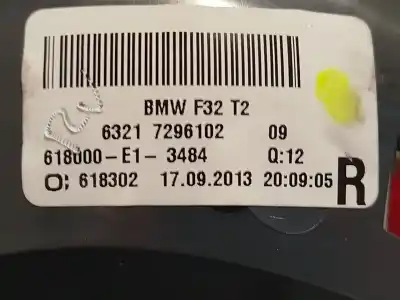 Автозапчастина б/у внутрішній правий завод для bmw 4 coupé (f32, f82) 420 d посилання на oem iam 63217296102  
