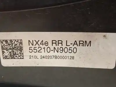 Автозапчасти б/у задний левый нижний рычаг подвески за hyundai tucson (nx4e, nx4a) 1.6 t-gdi ссылки oem iam 55210n9050  