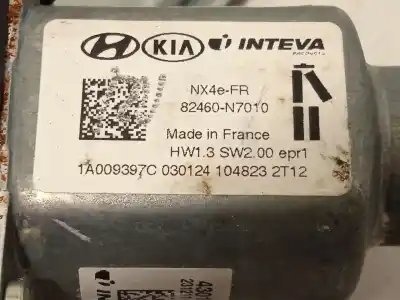 Автозапчасти б/у регулятор стекла переднего правого за hyundai tucson (nx4e, nx4a) 1.6 t-gdi ссылки oem iam 82460n7010  