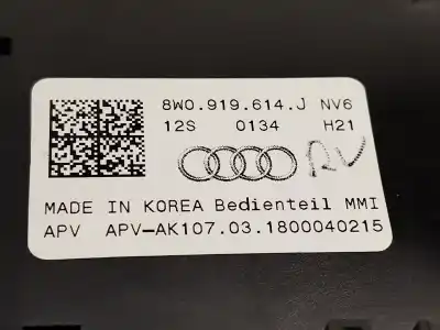 Автозапчастина б/у многофункційне управління для audi a5 (f53, f5p) 2.0 tfsi посилання на oem iam 8w0919614j  