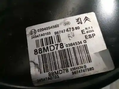Автозапчастина б/у гальмівний серво для citroen c4 lim. tonic посилання на oem iam 9674747580 0204054560 