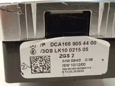 Автозапчастина б/у передні вікний вмикач для mercedes-benz clase gla (w156) gla 180 (156.942) посилання на oem iam a1669054400 1669054400 
