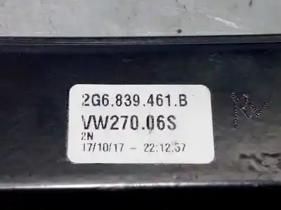 Tweedehands auto-onderdeel regelaar links achterruit voor volkswagen polo 1.0 tsi oem iam-referenties 2g6839461b 5q0959811d 