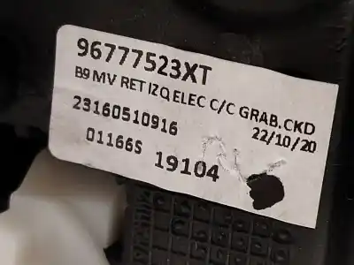 İkinci el araba yedek parçası sol ayna için citroen berlingo multispace (b9) 1.2 puretech 110 oem iam referansları 96777523xt  