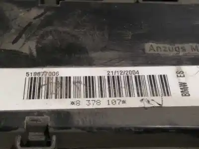 Second-hand car spare part fuse box unit for bmw x5 (e53) 3.0d oem iam references 8378107  