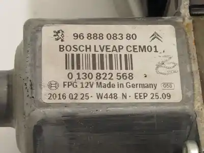 Автозапчастина б/у регулятор скла заднього правого для peugeot 508 sw i (8e_) 2.0 bluehdi 180 посилання на oem iam 9688808380 0130822568 