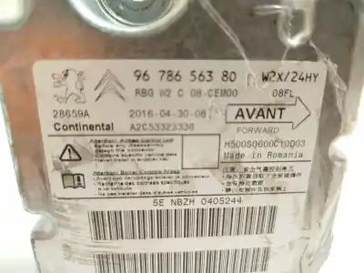 Автозапчасти б/у блок управления подушками безопасности за peugeot 508 sw i (8e_) 2.0 bluehdi 180 ссылки oem iam 9678656380 a2c53323336 