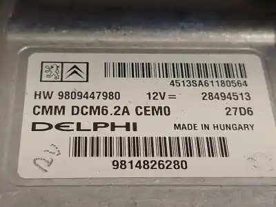 Автозапчасти б/у блок управления двигателем за peugeot 508 sw i (8e_) 2.0 bluehdi 180 ссылки oem iam 9814826280 28494513 9809447980