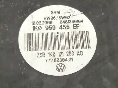 İkinci el araba yedek parçası elektro fan için seat leon (1p1) 1.9 tdi oem iam referansları 1k0959455ef  1k0121203ag