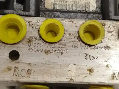 Peça sobressalente para automóvel em segunda mão abs por citroen c4 lim. tonic referências oem iam 9677024980 0265252034 0265951861