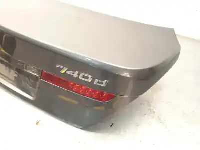 Second-hand car spare part trunk lid for bmw 7 (e65, e66, e67) 740 d oem iam references 41627049252  