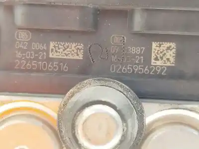Peça sobressalente para automóvel em segunda mão abs por opel corsa e selective referências oem iam 39011871 269539 0265956292
