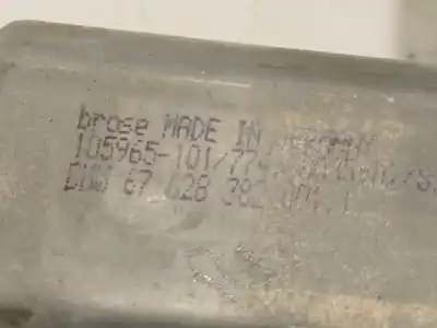 Second-hand car spare part rear left window regulator for bmw 7 (e65, e66, e67) 740 d oem iam references 51357202481  67628382002