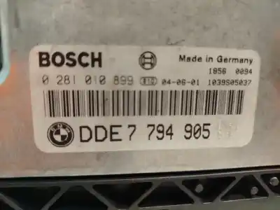 Second-hand car spare part ecu engine control for bmw 7 (e65, e66, e67) 740 d oem iam references 7794905 0281010899 