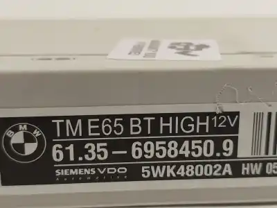 Pezzo di ricambio per auto di seconda mano modulo elettronico per bmw 7 (e65, e66, e67) 740 d riferimenti oem iam 61356958450  