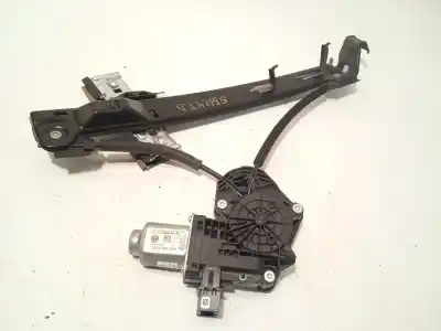 Second-hand car spare part Rear Right Window Regulator for SEAT IBIZA IV (6J5, 6P1) 1.0 TSI OEM IAM references 6J4839462A  6R0959812R