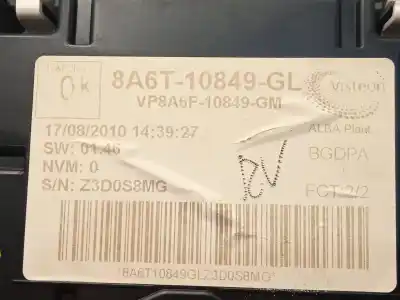Автозапчасти б/у приборная доска за ford fiesta vi (cb1, ccn) 1.6 tdci ссылки oem iam 8a6t10849gl  1786854