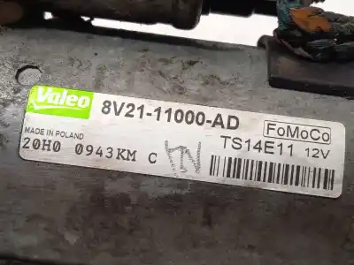 Second-hand car spare part starter motor for ford fiesta vi (cb1, ccn) 1.6 tdci oem iam references 8v2111000ad ts14e11 1734633