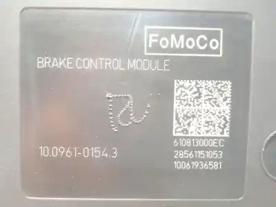 Second-hand car spare part abs for ford fiesta vi (cb1, ccn) 1.6 tdci oem iam references av592c405cc 10021206684 10096101543