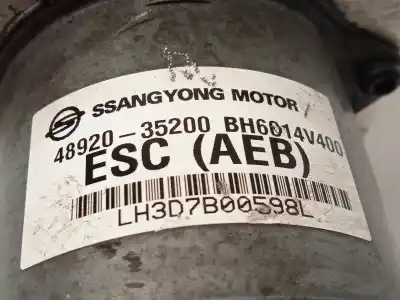 Peça sobressalente para automóvel em segunda mão abs por ssangyong tivoli 1.6 referências oem iam 4892035200 bh6014v400 be6003v400