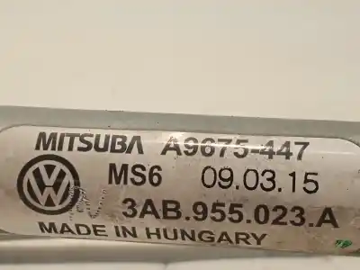 Автозапчасти б/у мотор переднего стеклоочистителя за volkswagen passat b6 variant (3c5) 2.0 tdi 16v ссылки oem iam 3ab955023a  3ab955419a
