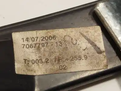 Second-hand car spare part rear left window regulator for bmw 1 (e87) 120 d oem iam references 7067797  