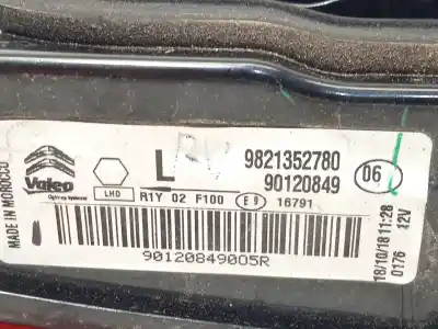 Автозапчастина б/у внутрішній лівий задній ліхар для citroen c4 cactus 1.2 thp 110 посилання на oem iam 9821352780  