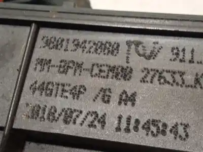 Автозапчастина б/у коробка метелика для citroen c4 cactus 1.2 thp 110 посилання на oem iam 9801942080  