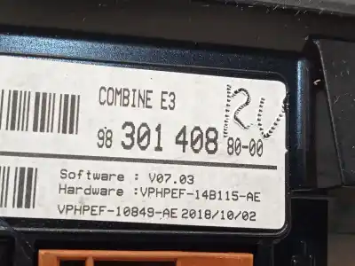 Автозапчасти б/у многофункциональный дисплей за citroen c4 cactus 1.2 thp 110 ссылки oem iam 9830140880  9830087680