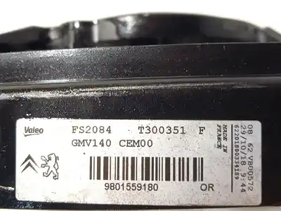 Автозапчастина б/у електро вентилятор для citroen c4 cactus 1.2 thp 110 посилання на oem iam 9801559180 fs2084 1610781580