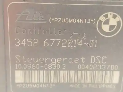 Peça sobressalente para automóvel em segunda mão abs por bmw 3 (e90) 320 d referências oem iam 34516772213 10020602504 34526772214