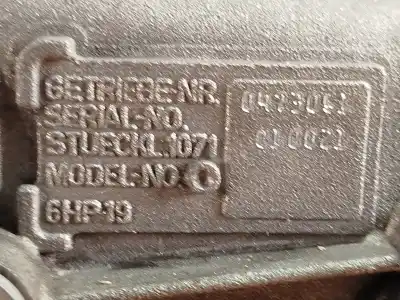 Second-hand car spare part gearbox for bmw 3 (e90) 320 d oem iam references 7556047 6hp19 240007556047