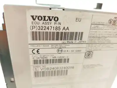 Second-hand car spare part gps navigation system for volvo v40 fastback (525) d2 oem iam references 32247185 p32247185aa 