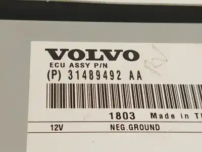 Second-hand car spare part electronic module for volvo v40 fastback (525) d2 oem iam references 31489492 p31489492aa 