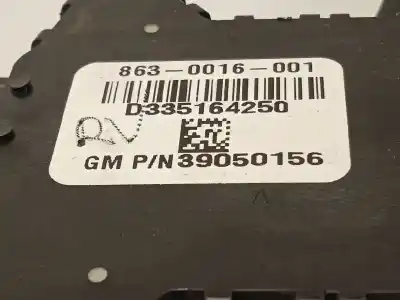 Second-hand car spare part accelerator pedal for opel meriva b 1.6 cdti dpf oem iam references 39050156  