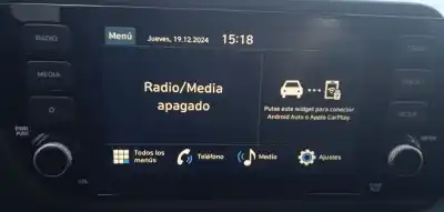 Автозапчастина б/у аудіо система / радіо cd для hyundai i20 iii (bc3, bi3) 1.2 посилання на oem iam 96160q0ec0nnb  