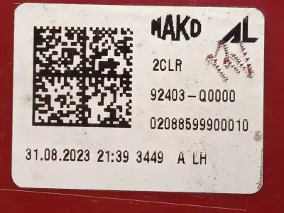 Автозапчасти б/у внутренний левый задний фонарь за hyundai i20 iii (bc3, bi3) 1.2 ссылки oem iam 92403q0000  