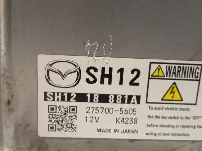 Автозапчастина б/у ебу контролер двигуна для mazda cx-5 (ke, gh) 2.2 d (ke2fw) посилання на oem iam sh1218881a 2757005605 