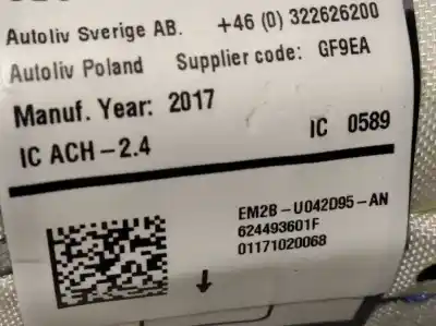 Автозапчасти б/у подушка безопасности передняя левая шторка безопасности за ford galaxy 2.0 tdci cat ссылки oem iam em2bu042d95an  2309739