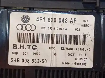 Автозапчасти б/у климат-контроль за audi a6 c6 (4f2) 2.0 tdi ссылки oem iam 4f1820043af 5hb008833 4f1820043afh77