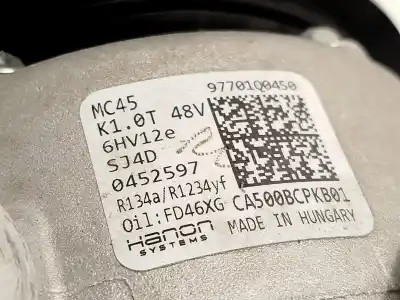 Автозапчасти б/у компрессор кондиционера воздуха за hyundai i20 iii (bc3, bi3) 1.0 t-gdi ссылки oem iam 97701q0450  97701q0400