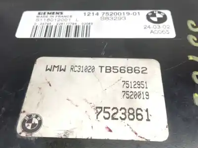 Автозапчастина б/у ебу контролер двигуна для mini mini (r50, r53) cooper посилання на oem iam 7520019 s118012001 12147520019