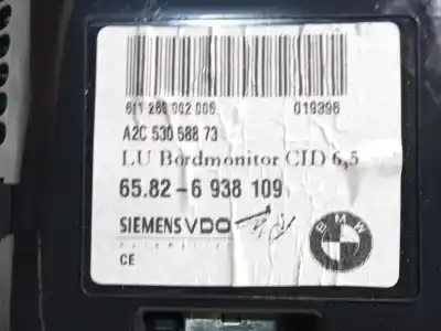 Peça sobressalente para automóvel em segunda mão display gps / multimídia por bmw 5 (e60) 530 d referências oem iam 6938109 a2c53058873 65826938109