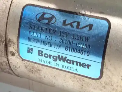 Автозапчасти б/у двигатель запускается за hyundai i20 iii (bc3, bi3) 1.2 ссылки oem iam 3610007100 61004610 