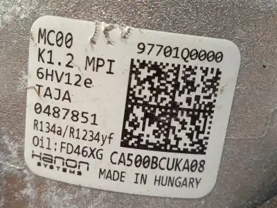 Автозапчасти б/у компрессор кондиционера воздуха за hyundai i20 iii (bc3, bi3) 1.2 ссылки oem iam 97701q0000  